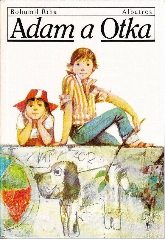 Bohumil Říha Adam a Otka ilustrace Karel Franta