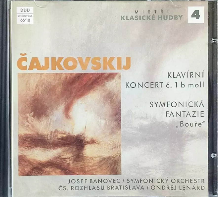 CD Mistři klasické hudby P.I.Čajkovskij