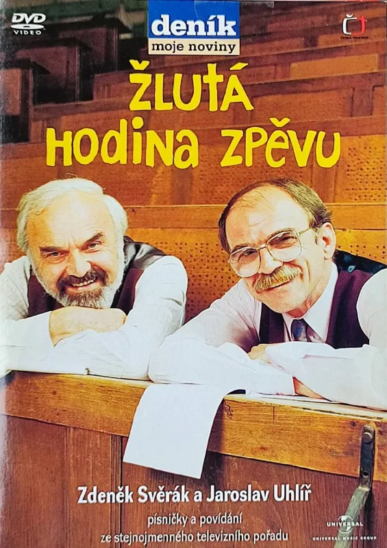 DVD ŽLUTÁ Hodina zpěvu Zdeněk Svěrák a Jaroslav Uhlíř