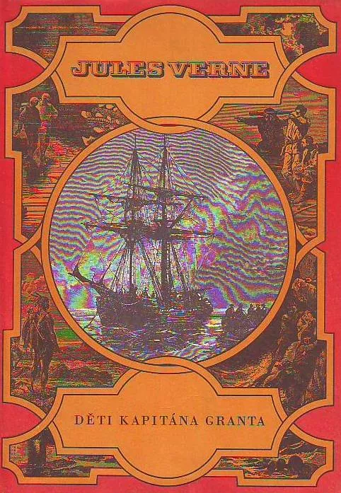 Jules Verne Děti kapitána Granta původní ilustrace