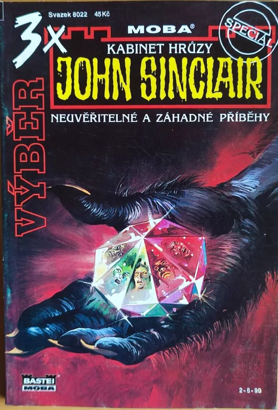 3X John Sinclair-Na stopě hrůzy.