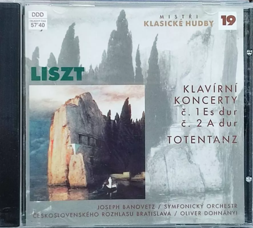 CD Mistři klasické hudby Liszt