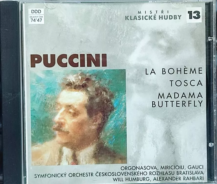CD Mistři klasické hudby Puccini