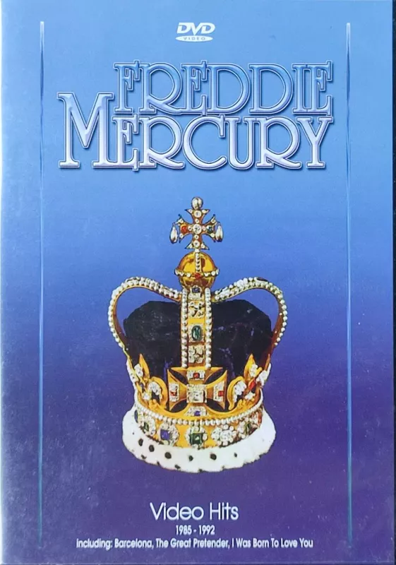 DVD Freddie Mercury - Video Hits 1985-1992