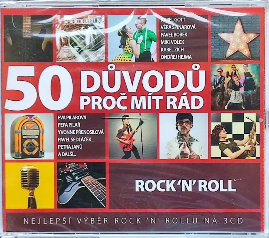 3CD 50 Důvodů Proč Mít Rád Rock´N´Roll