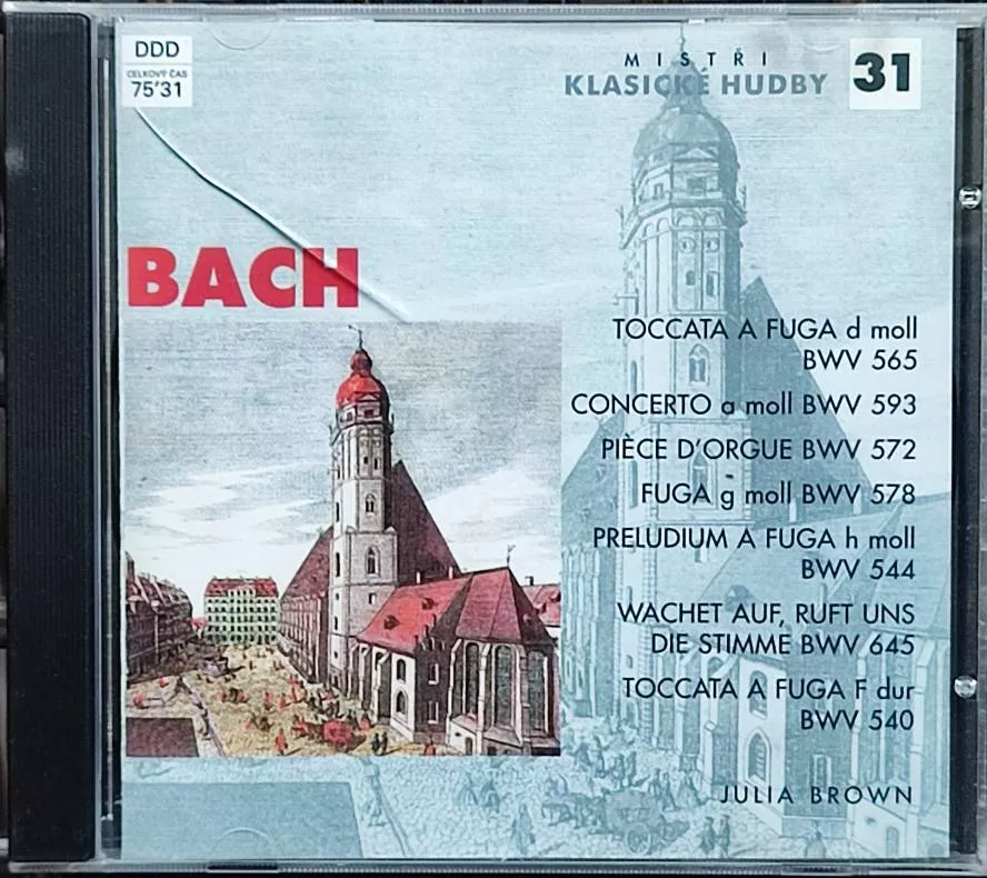 CD Mistři klasické hudby Bach