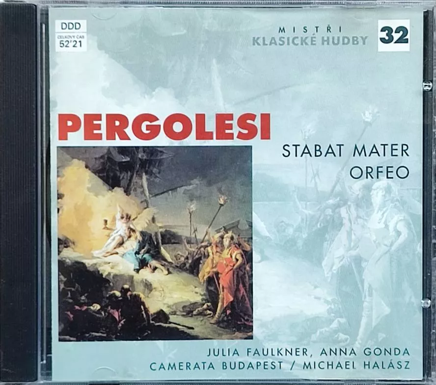 CD Mistři klasické hudby Pergolesi