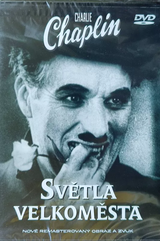 DVD Charlie Chaplin - Světla Velkoměsta remastrovaný obraz a zvuk