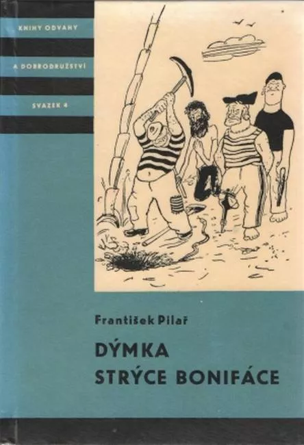 František Pilař Dýmka strýce Bonifáce ilustr. Kamil Lhoták edice KOD4