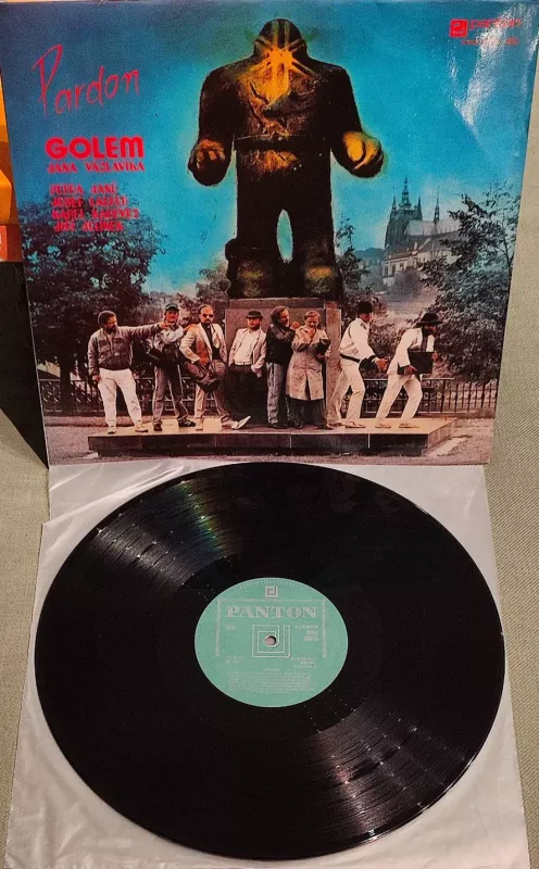 LP Golem Jana Václavíka Pardon EX/EX- (P.Janů,J.Laufer,K.Kahovec,)