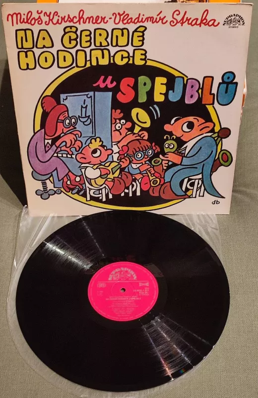LP Spejbl & Hurvínek Na černé hodince u Spejblů