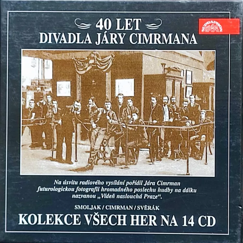 14 CD 40 Let Divadla Járy Cimrmana (Kolekce Všech Her Na 14 CD)