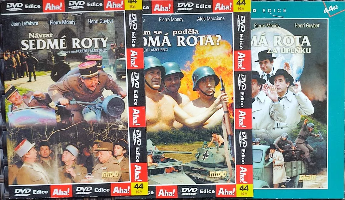 3DVD Sedmá rota. Kam se poděla/Návrat sedmé roty/Sedmá rota za úplňku