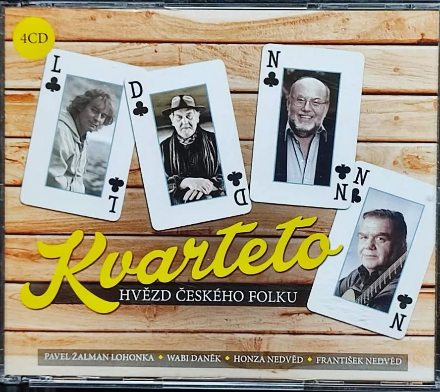 4CD Kvarteto hvězd českého folku