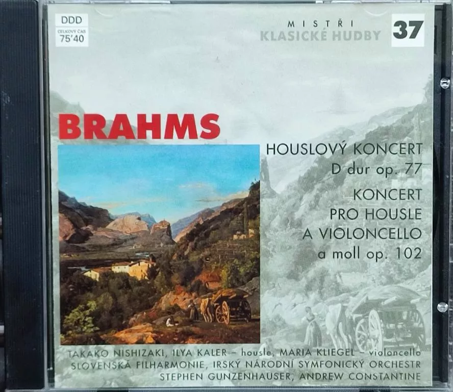 CD Mistři klasické hudby Brahms.