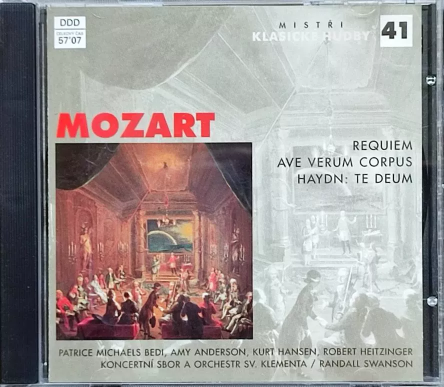 CD Mistři klasické hudby Mozart