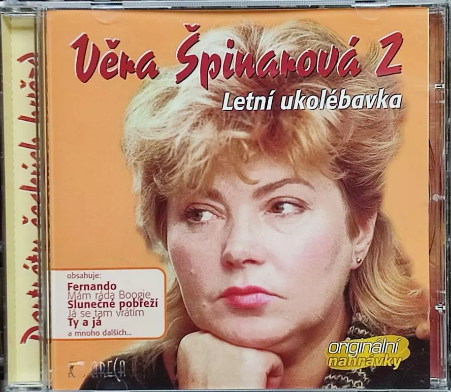 CD Věra Špinarová 2 Letní Ukolébavka
