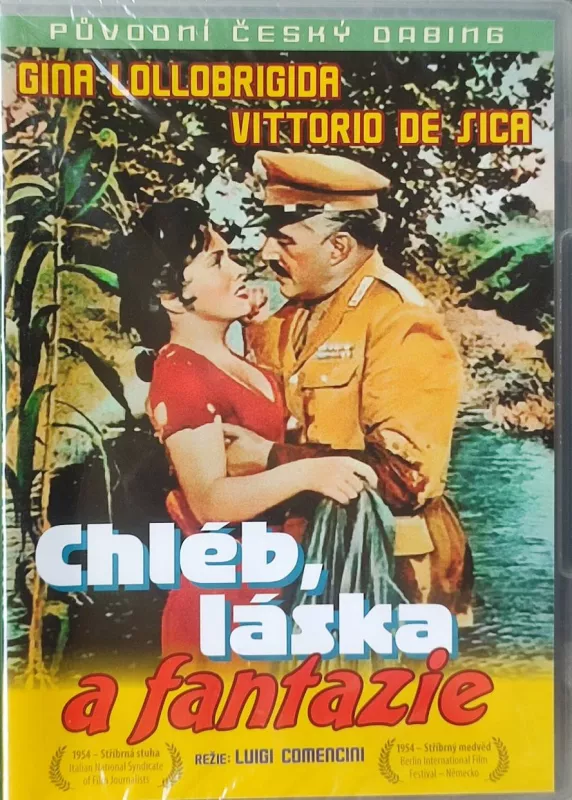 DVD Chléb, láska a fantazie (Gina Lollobrigita)