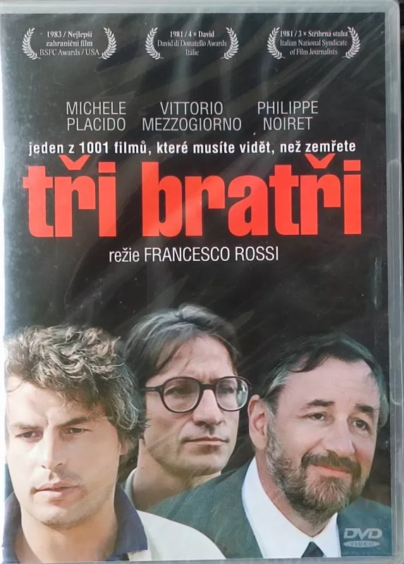 DVD Tři bratři (Francesco Rossi)