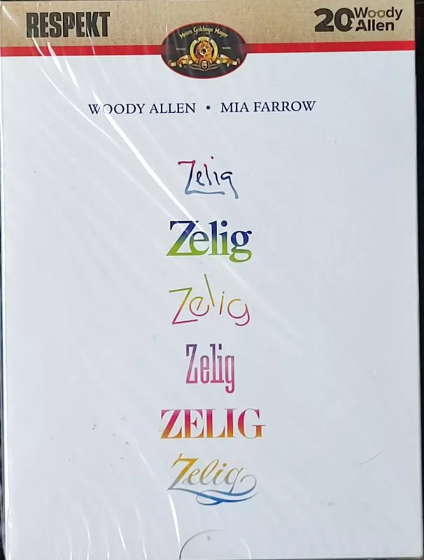DVD Woody Allen Zelig Kolekce 20x Woody Allen