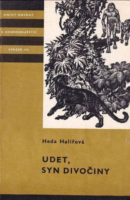 Heda Halířová Udet, syn divočiny ilustrace Pavel Major KOD164