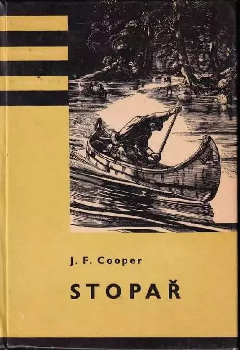 James Fenimore Cooper Stopař ilustrace Jaromír Vraštil KOD68