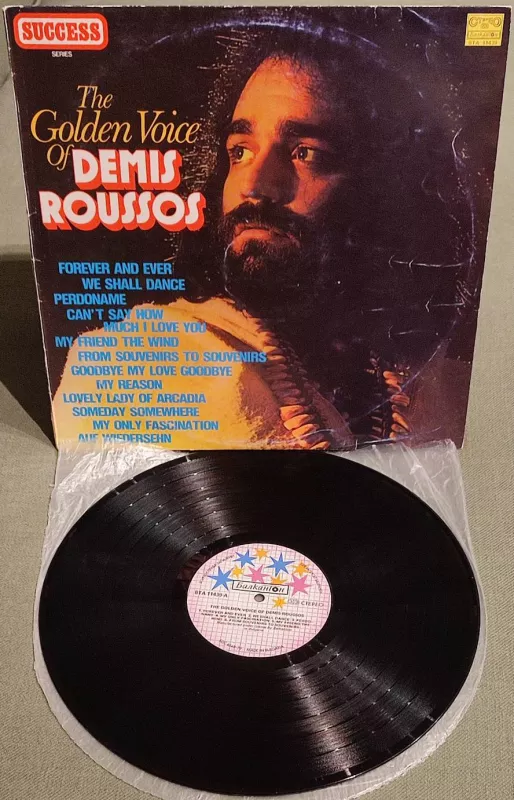LP Démis Roussos The Golden Voice Of Demis Roussos VG+/VG
