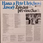 LP Hana a Petr Ulrychovi, Javory Zpívání Při Vínečku Singing With Wine