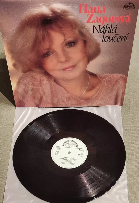 LP Hana Zagorová Náhlá loučení EX-/EX