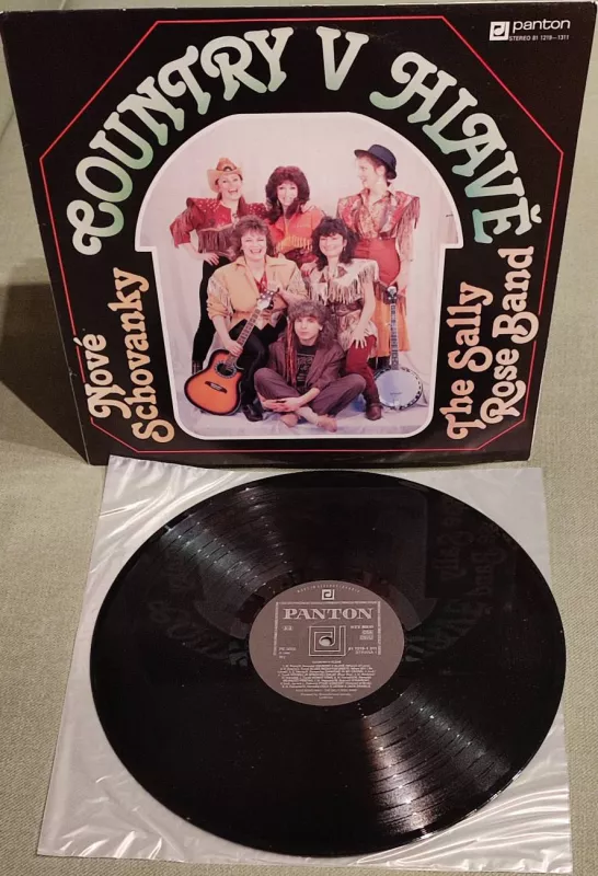 LP Nové Schovanky - The Sally Rose Band Country v hlavě EX/EX
