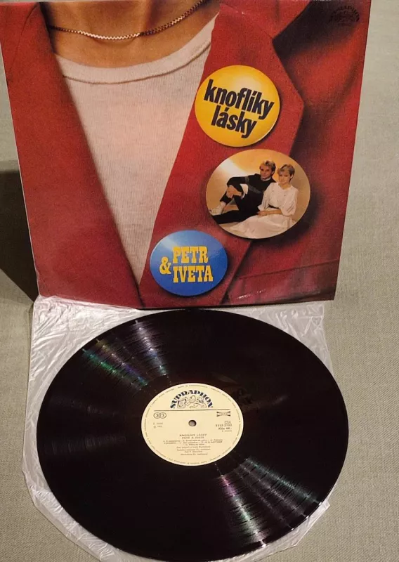 LP Petr & Iveta - Knoflíky lásky EX-/EX