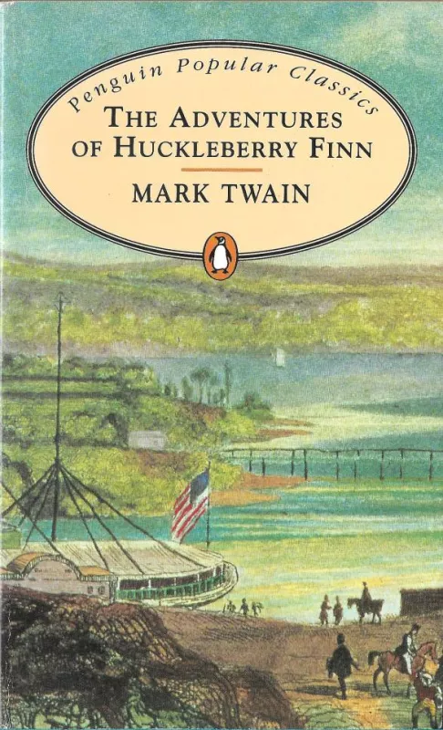 Mark Twain The adventures of Huckleberry Finn (AJ)