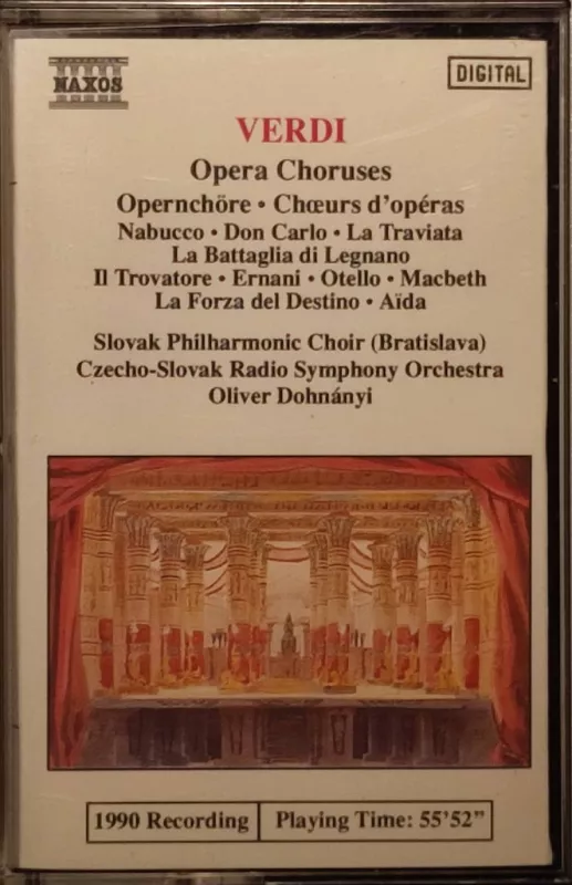 MC Giuseppe Verdi Opera Choruses Slovak Philharmonic