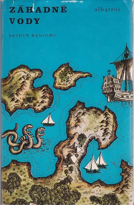 Arthur Ransome Záhadné vody ilustrace Jan Černý