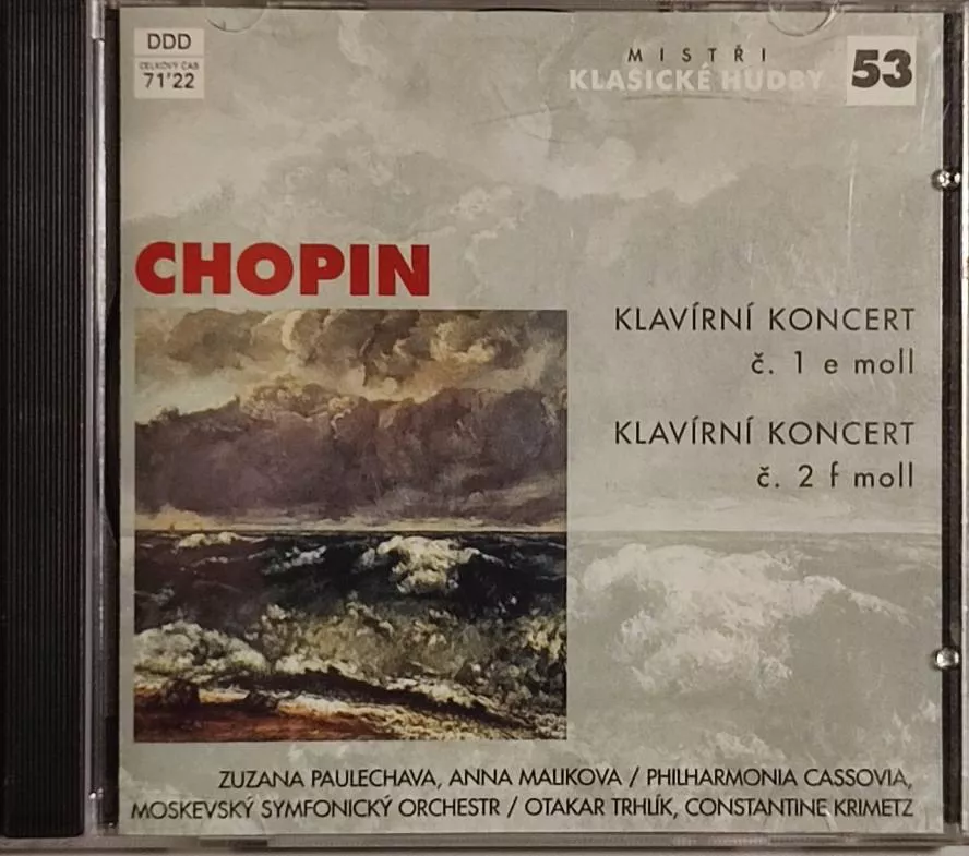 CD Mistři klasické hudby Chopin.