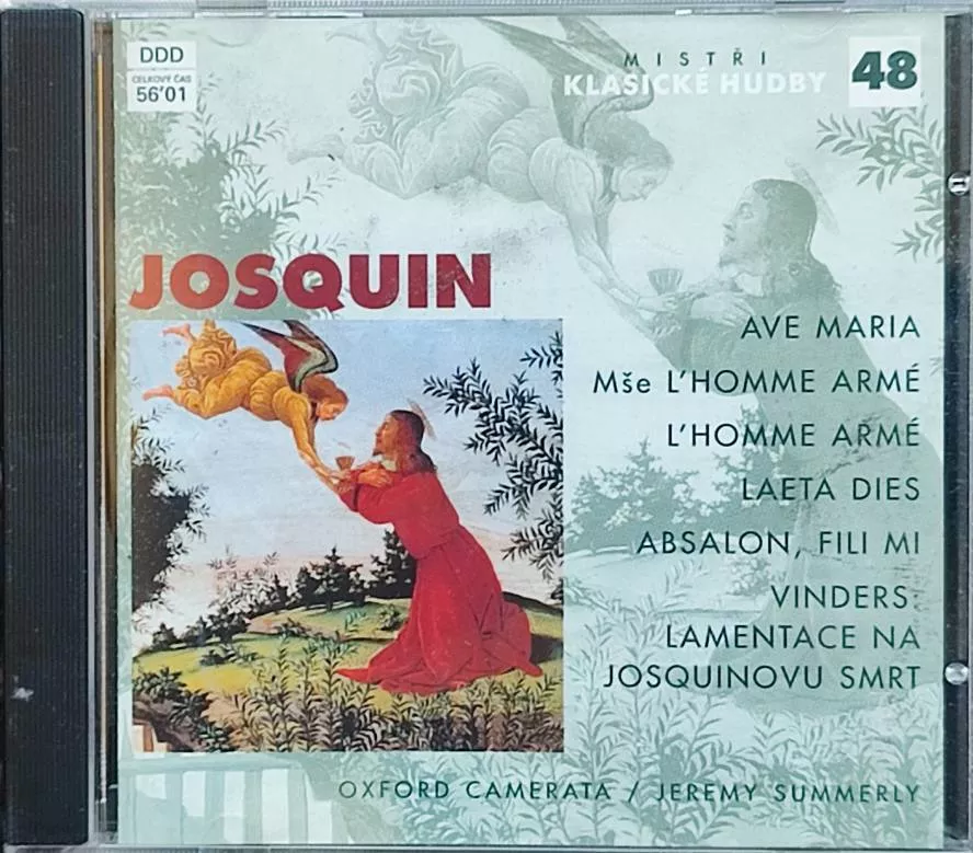 CD Mistři klasické hudby Josquin