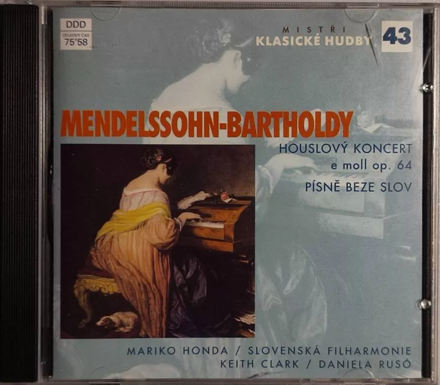 CD Mistři klasické hudby Mendelssohn-Bartholdy.