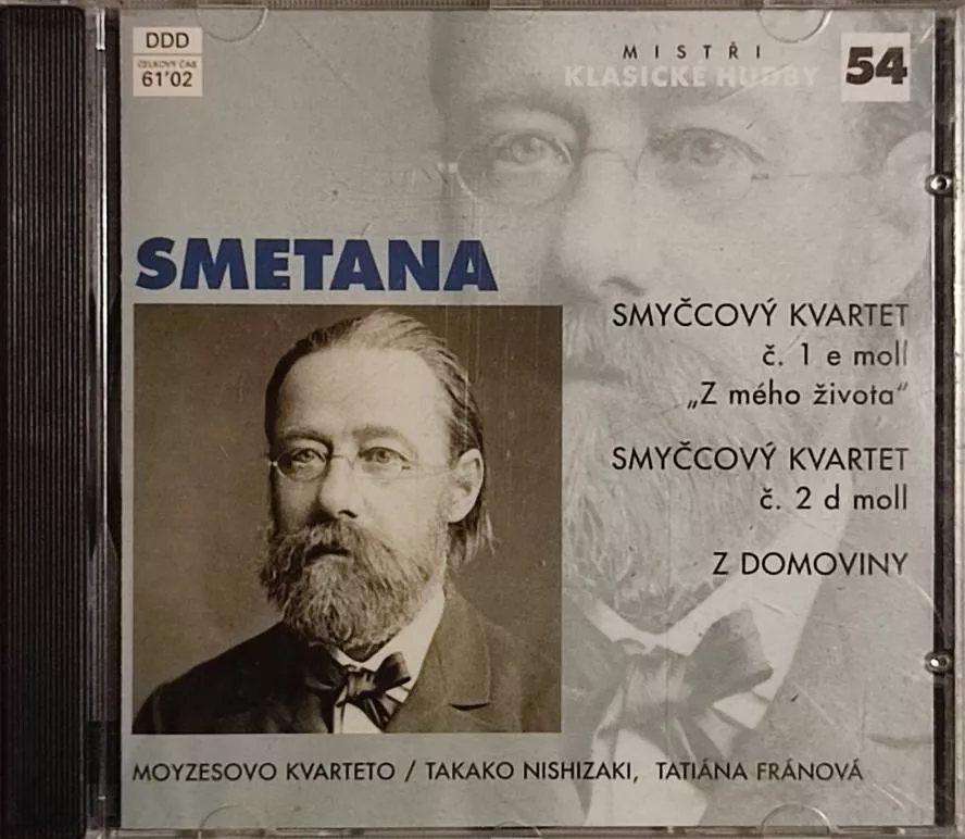 CD Mistři klasické hudby Smetana.