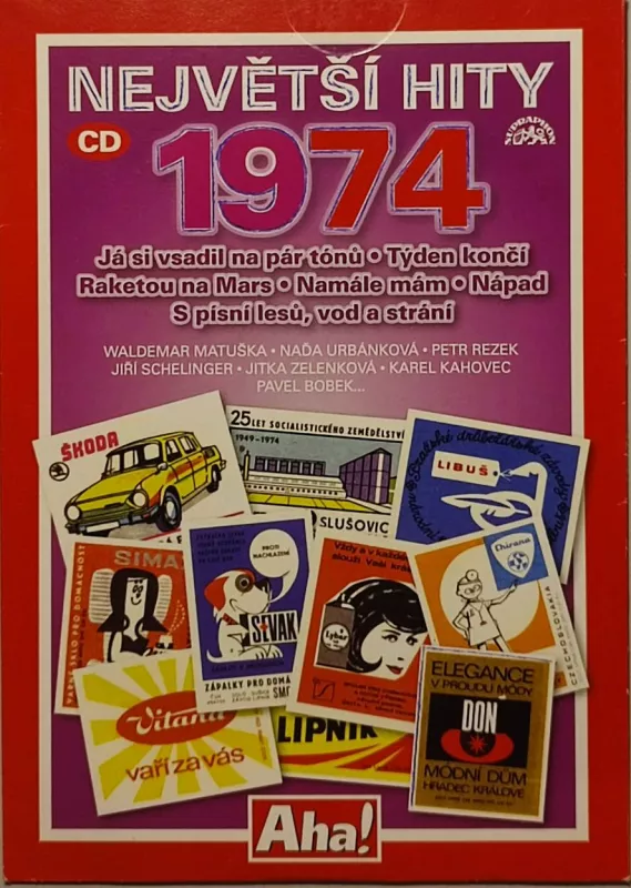 CD Největší hity 1974.