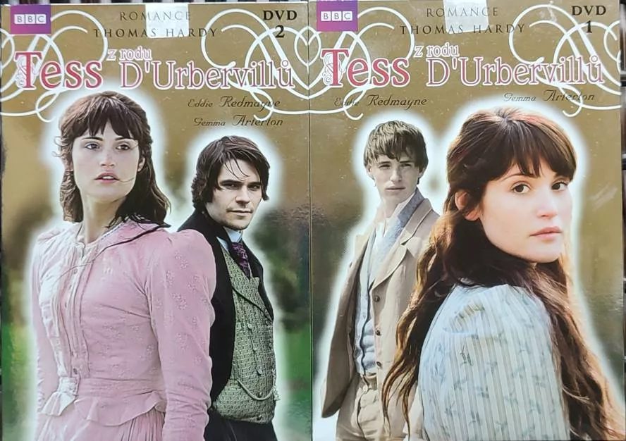 DVD Tess z rodu D´Urbervillů 1+2 díl.