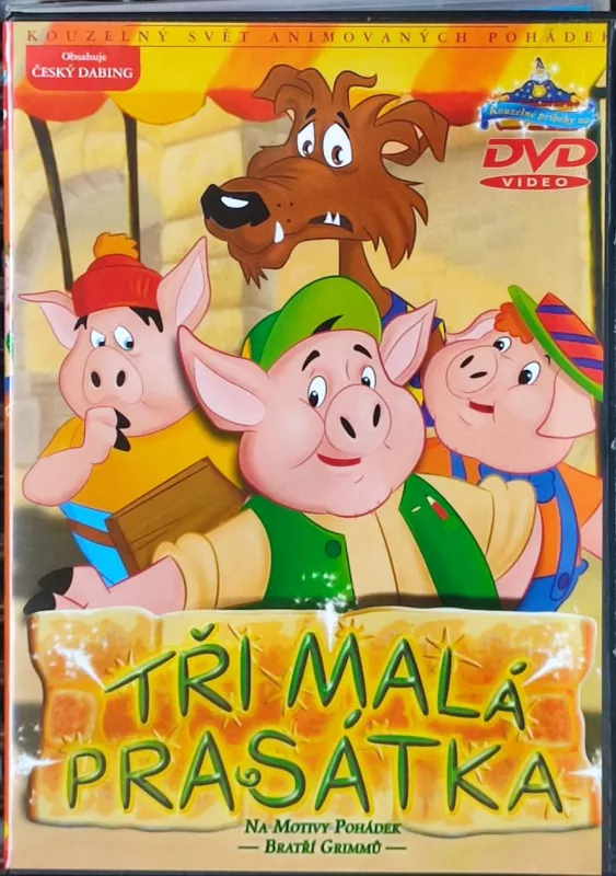DVD Tři malá prasátka