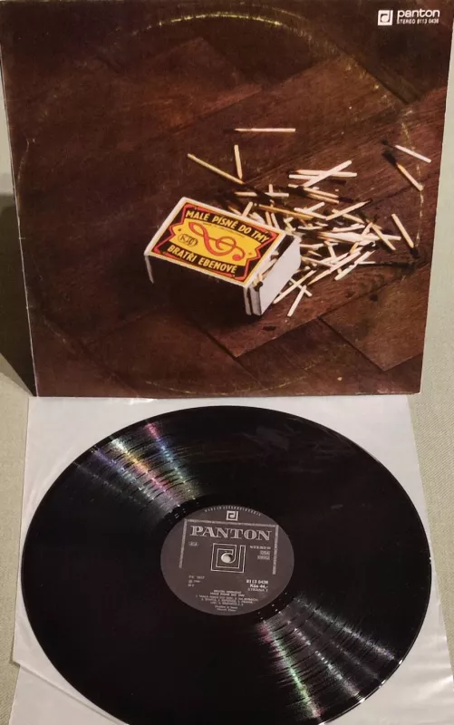 LP Bratři Ebenové Malé písně do tmy EX/EX-