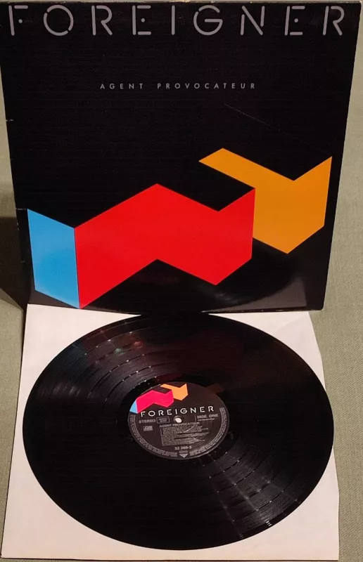 LP Foreigner Agent Provocateur EX-/EX-