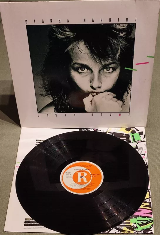 LP Gianna Nannini - Latin Lover EX/EX
