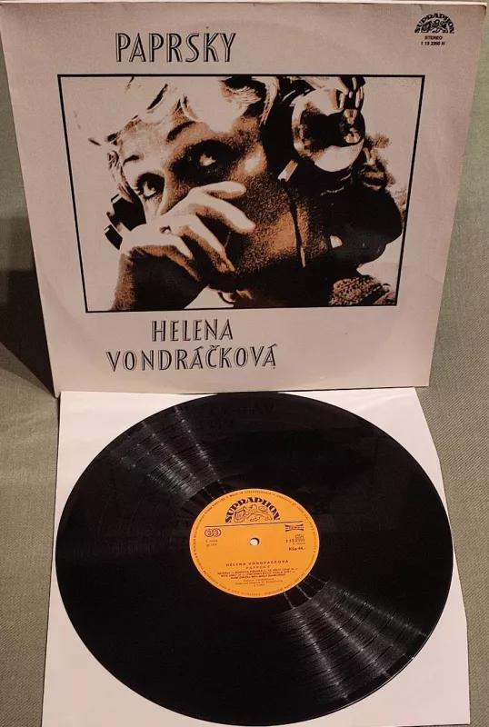 LP Helena Vondráčková Paprsky EX-/EX