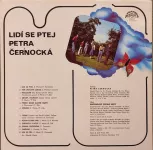 LP Petra Černocká Lidí se ptej VG+/EX