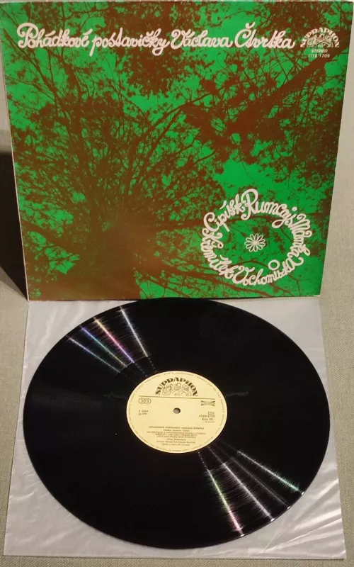 LP Pohádkové postavičky Václava Čtvrtka EX-/EX-
