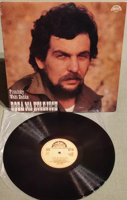 LP Wabi Daněk Rosa na Kolejích (písničky Wabi Daňka) EX-/EX-