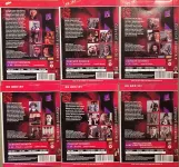 6DVD Červený bedrní (komplet 6DVD)