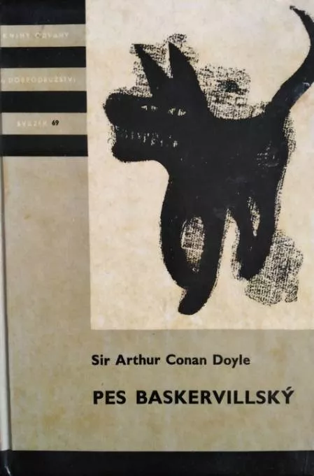 Arthur Conan Doyle Pes baskervillský ilustrace Karel Vaca KOD 69